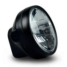 FAROL COMPLETO ARO PRETO PROJEÇÃO CG 125 00/...