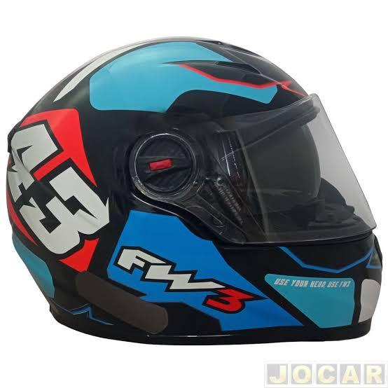 GTX 43 C/ OCULOS 58 AZUL E VERMELHO 9910258