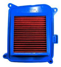 FILTRO LAVAVEL CG 125/150/160 PLASMOTO AZUL FILTRO VRMELHO