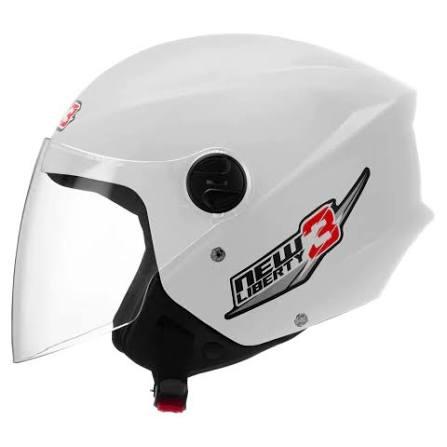 CAPACETE NEW LIBERTY 3 BRANCO N 56