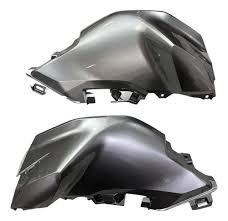 TAMPA (A) DO TANQUE COMPATIVEL FAN 160 PRATA METALICO. 2026 -PAR NAO ORIGINAL