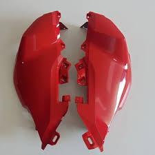 TAMPA (A) DO TANQUE COMPATIVEL FAN 160 VERMELHO PEROL. 2025 - NAO ORIGINAL