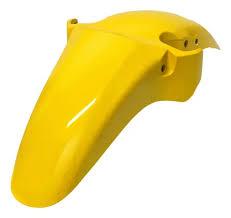 PARALAMA DIANT.COMPATIVEL A CBX 250 2007/08 AMARELO F. MAIOR NAO ORIG.