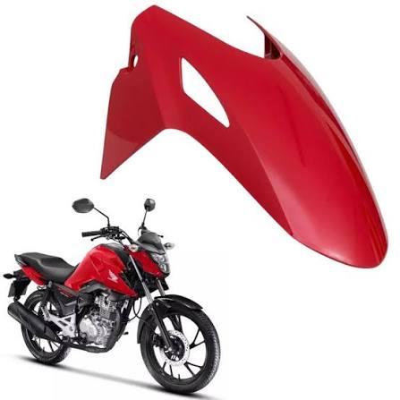 PARALAMA DIANTEIRO (A) COMPAT. MOTO START 160 (OPCIONAL) VERM.PEROL 25-NAO ORIG