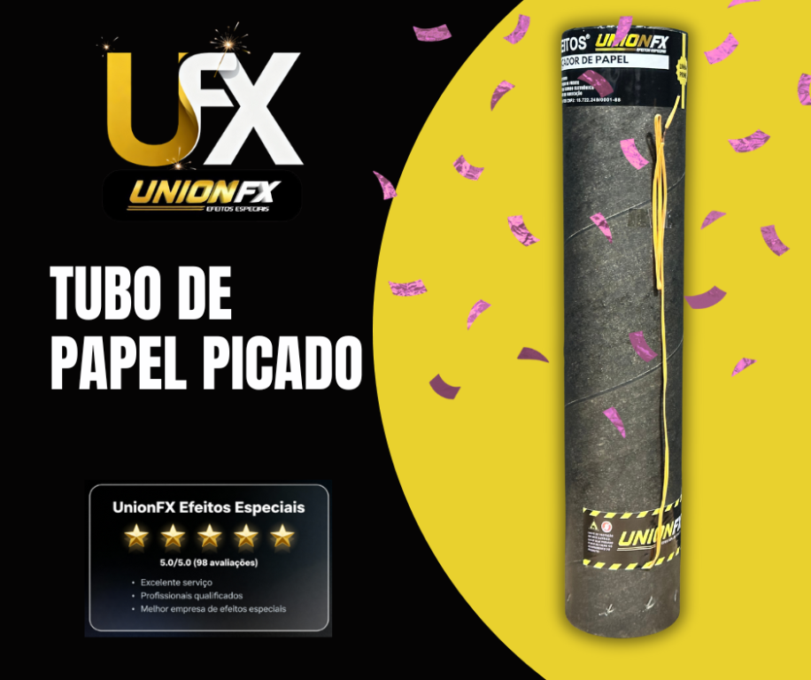 TUBO PAPEL PICADO SEDA ROSA PREMIUM