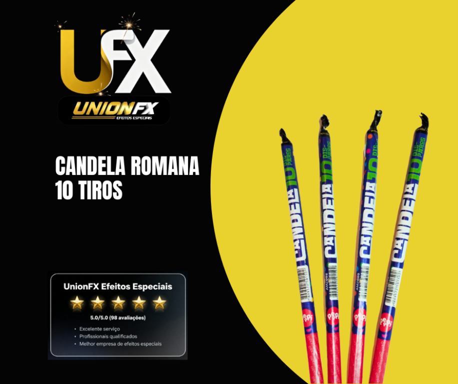CANDELA ROMANA 10 TIROS