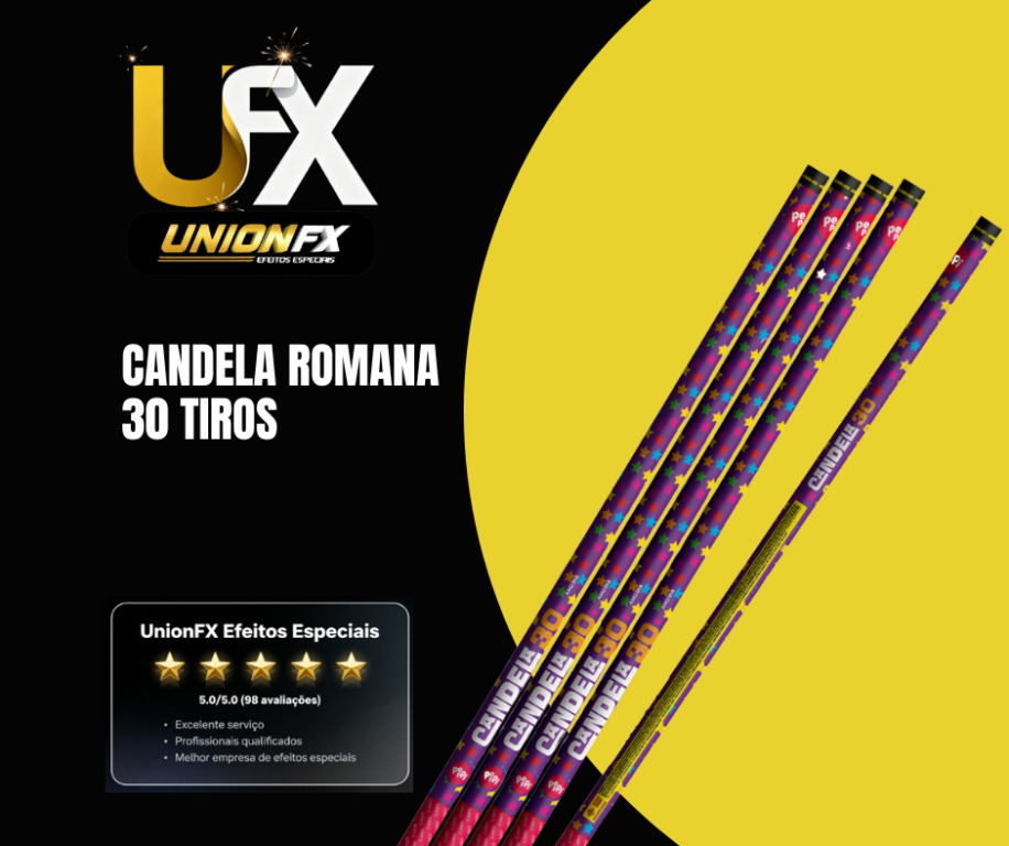 CANDELA ROMANA 30 TIROS