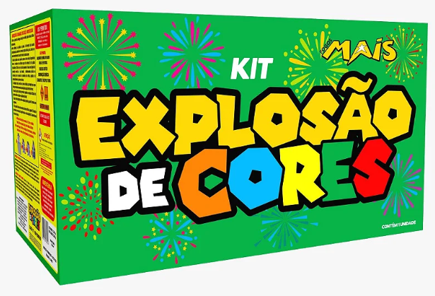 KIT GIRANDOLA EXPLOSAO DE CORES 1 MINUTO