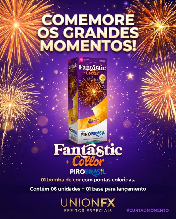 FOGUETE COLORIDO FANTASTIC COLOR