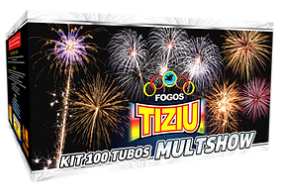 TORTA MULTISHOW 100 TUBOS 37MM