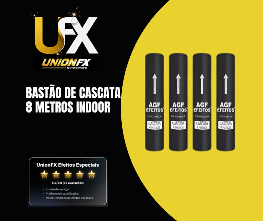 BASTÃO DE CASCATA 8 METROS INDOOR AGF