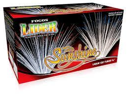 TORTA METRALHADORA 150 TUBOS SUNSHINE VERMELHA