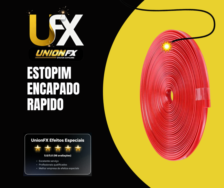 ESTOPIM ENCAPADO RAPIDO