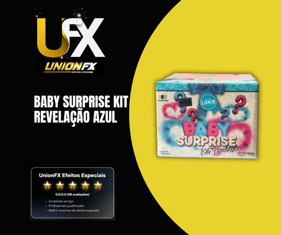 BABY SURPRISE KIT REVELAÇÃO AZUL