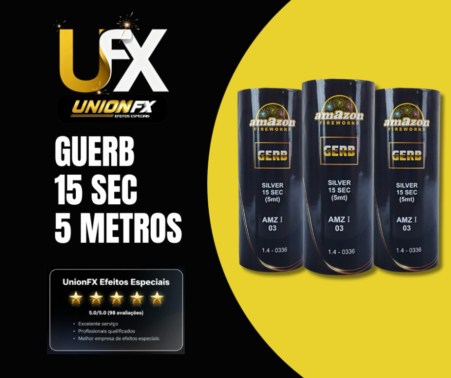 GUERB 15 SEGUNDOS 5 METROS DE ALTURA IMPORTADO