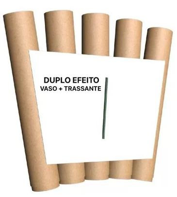PLACA 05 TUBOS 1,2" TRASSANTE PRATA COM PONTA VERMELHA
