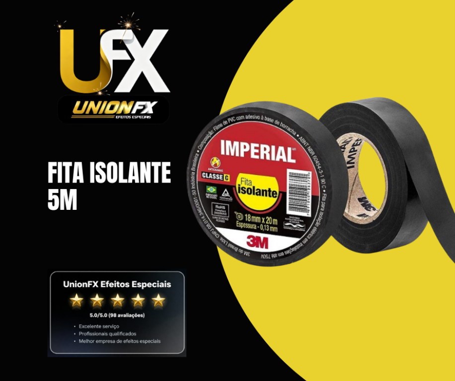 FITA ISOLANTE 5 METROS