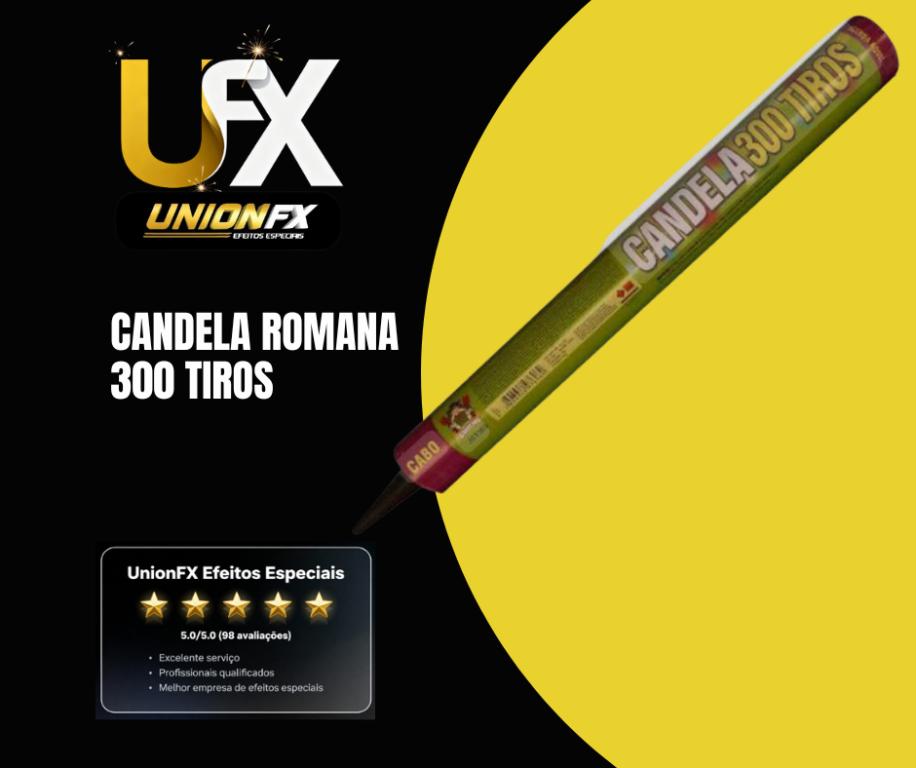 CANDELA ROMANA 300 TIROS