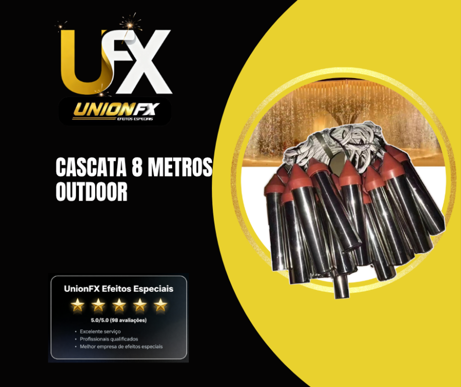 CASCATA 8 METROS OUTDOOR