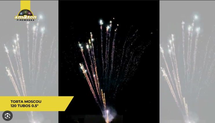 TORTA MOSCOU 120 TUBOS 0,5" IMPORTADO