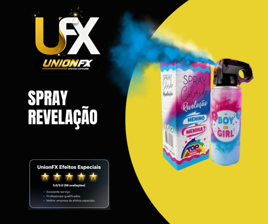 SPRAY AZUL REVELAÇÃO