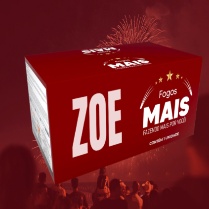 TORTA METRALHADORA ZOE VERMELHA 120 TUBOS