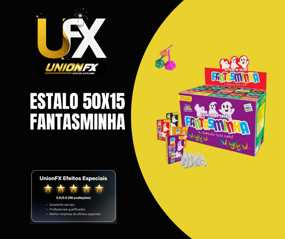 ESTALO 50X15 FANTASMINHA