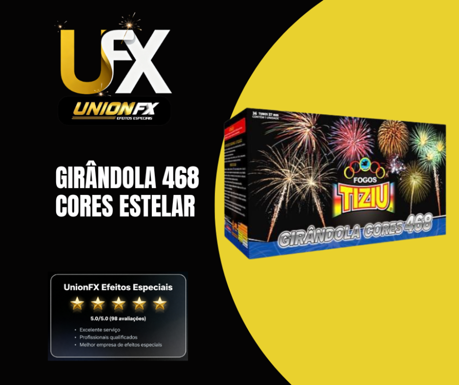 GIRANDOLA 468 CORES ESTELAR