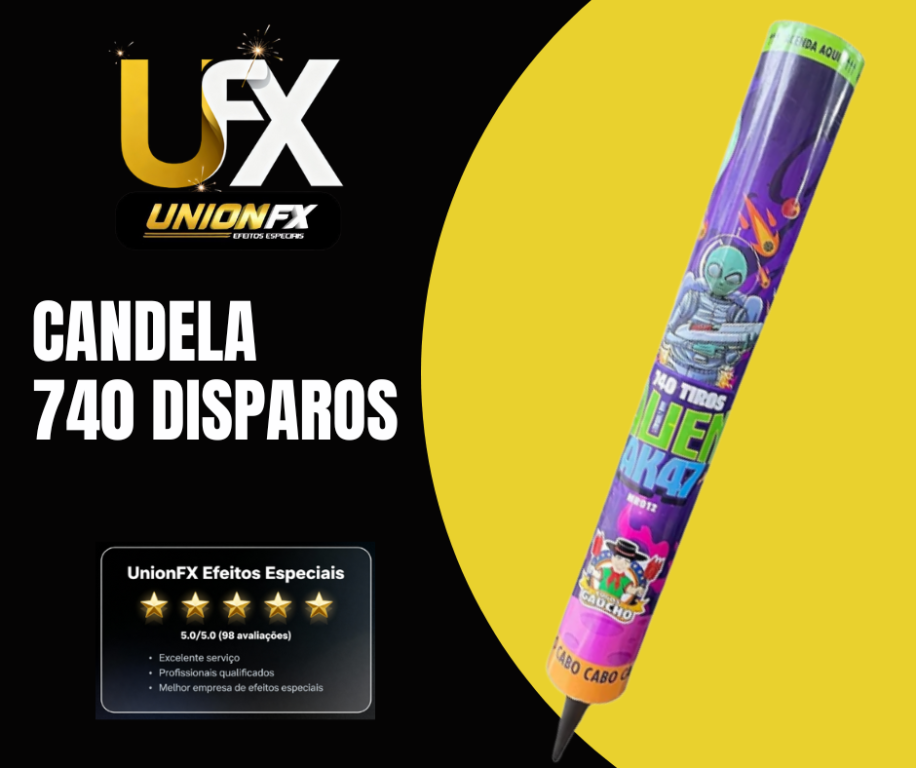 CANDELA ROMANA 740 TIROS