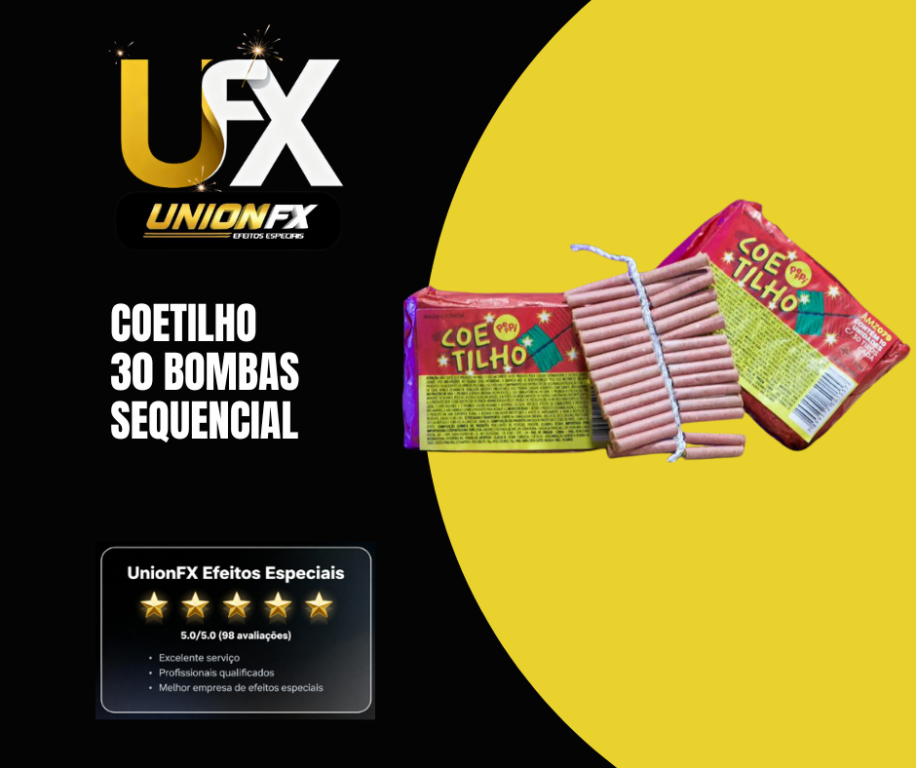 COETILHO 30 BOMBAS SEQUENCIAL