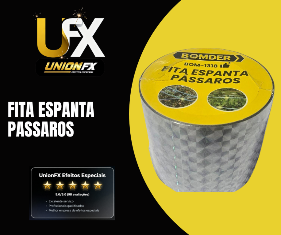 FITA ESPANTA PASSAROS