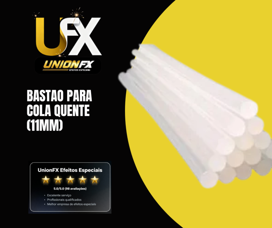 BASTAO PARA UTILIZAÇAO COMO COLA QUENTE (11MMX30CM)