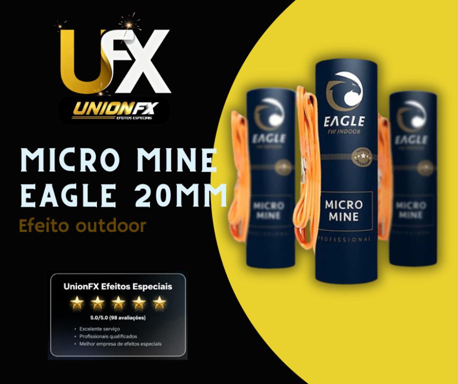 MICRO MINE PISCA BRANCO EAGLE C/ SKIB 40CM