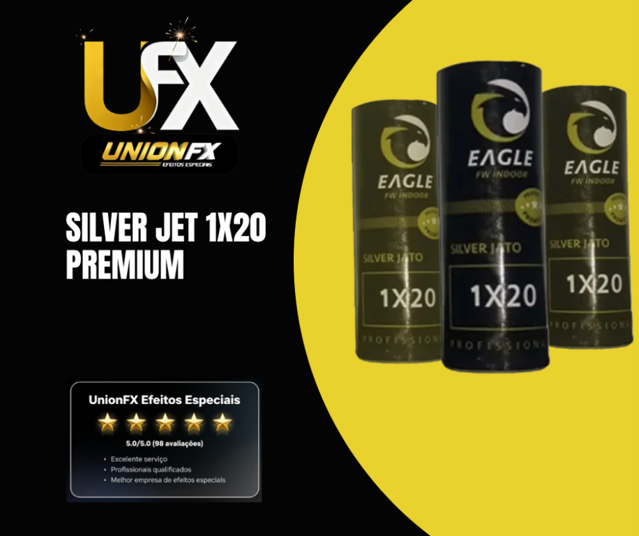 SILVER JET 1/2X20 EAGLE C/ SKIB 40CM