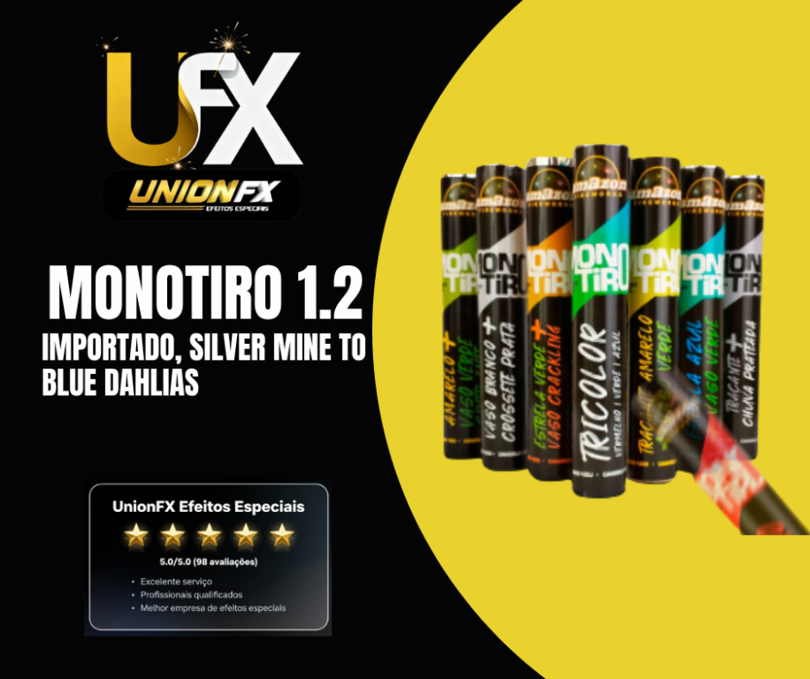 MONOTIRO 1.2`` IMPORTADA, SILVER MINE TO BLUE DAHLIAS
