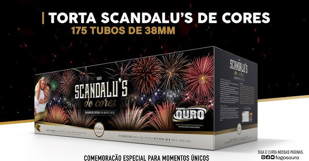 TORTA SCANDALUS 175 TUBOS