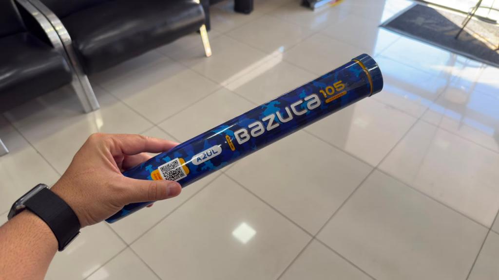BAZUCA 105 DISPAROS AZUL