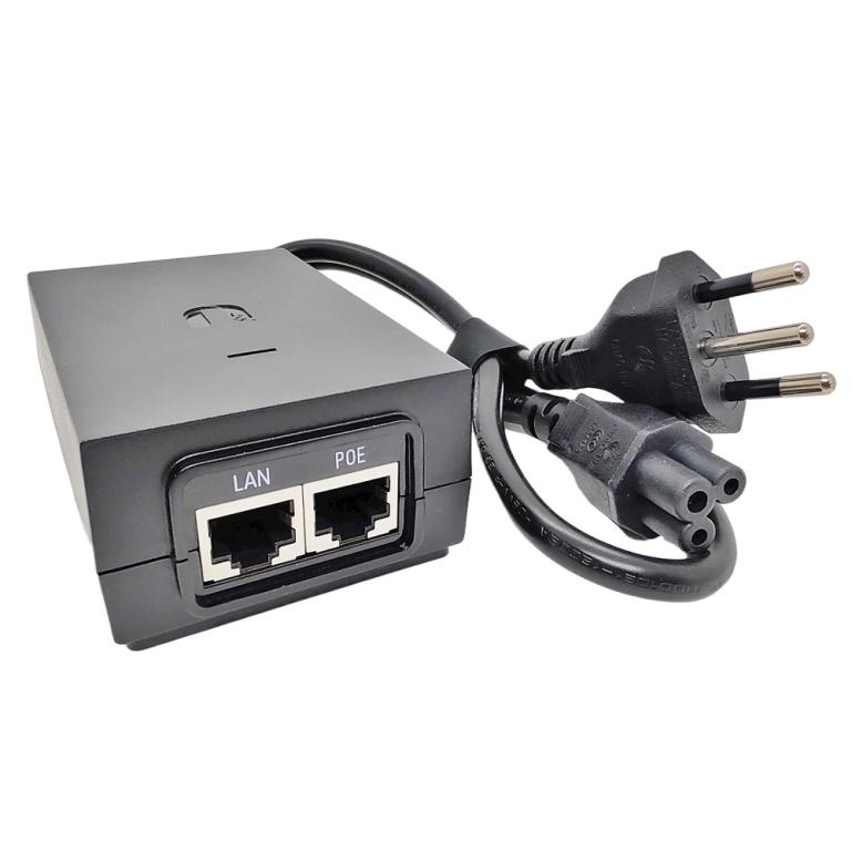 FONTE POE-48-24W-G-BR POE INJECTOR 48VDC 24W 0.5AMP **UBIQUIT**