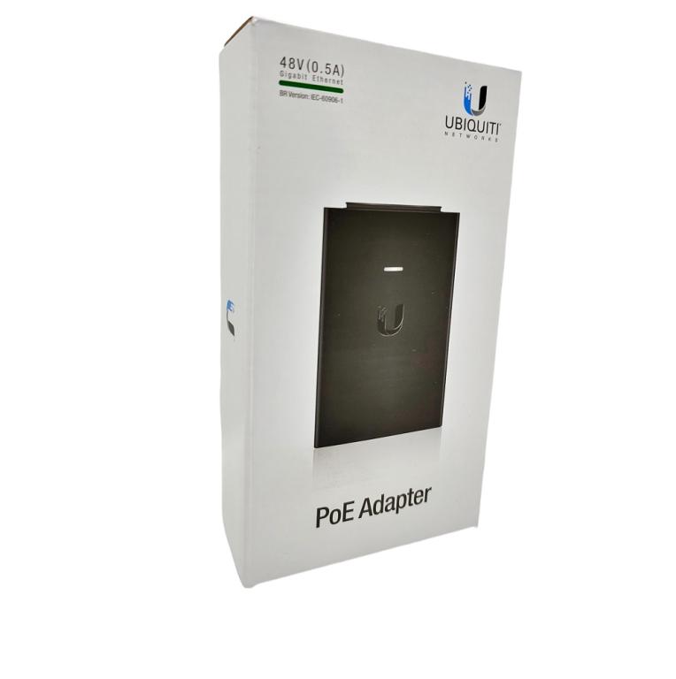 FONTE POE-48-24W-G-BR POE INJECTOR 48VDC 24W 0.5AMP **UBIQUIT**
