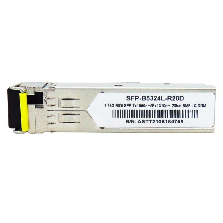 MODULO GBIC SFP 1.25G 20KM BIDI LC DDM TX1550-RX1310NM B5324L-R20D - *A*