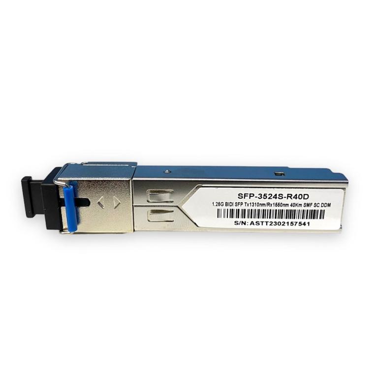 MODULO GBIC SFP 1.25G 40KM BIDI SC TX1310-RX1550NM WDM 3524S-R40D *A*