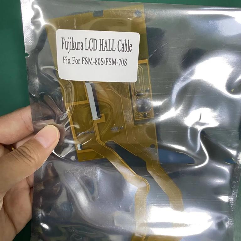 FUJIKURA CABO FLEXIVEL COM TELA LCD CABO FLEXIVEL PARA FMS 70S FMS - 80S + SPLICER DE FUSÃO DE FIBRA