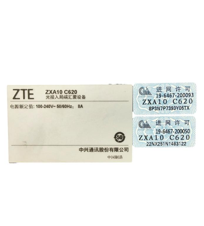 OLT ZTE C620 02U 19" 10G UPLINK 1*SPUF 1*PRAF AC S/BOARD