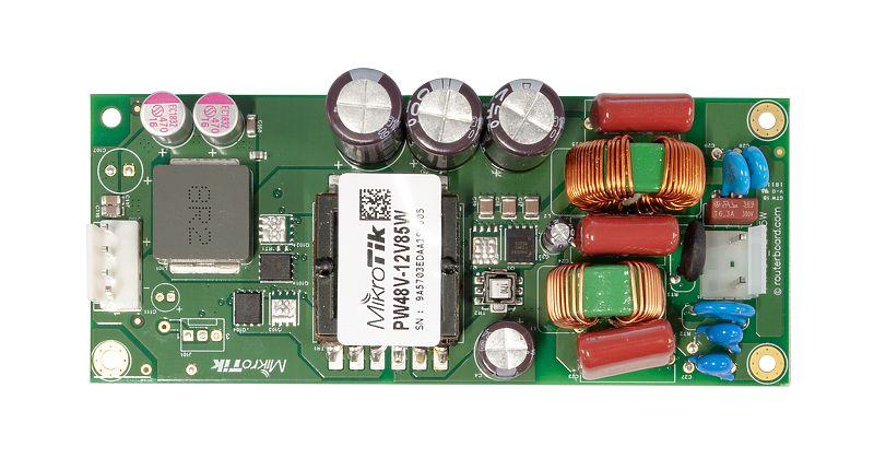 MIKROTIK FONTE 48V 12V 7 AMP 85W PW48V-12V85W CCR R2 DC