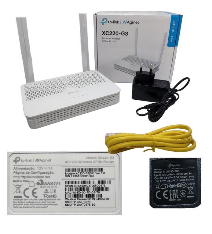 ONU GPON/EPON HIBRI WIFI AC XC220-G3(BR)TP-LINK(XPON)APC