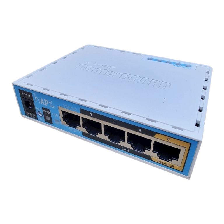 MIKROTIK HAP AC LITE RB952UI-5AC2ND 650MHZ 64MB RAM L4