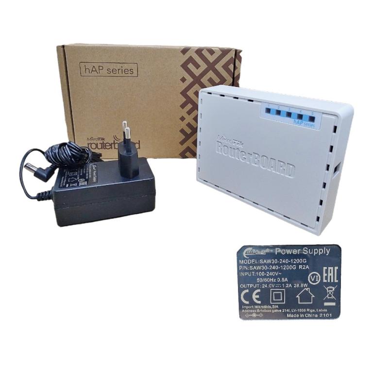 MIKROTIK HAP AC LITE RB952UI-5AC2ND 650MHZ 64MB RAM L4