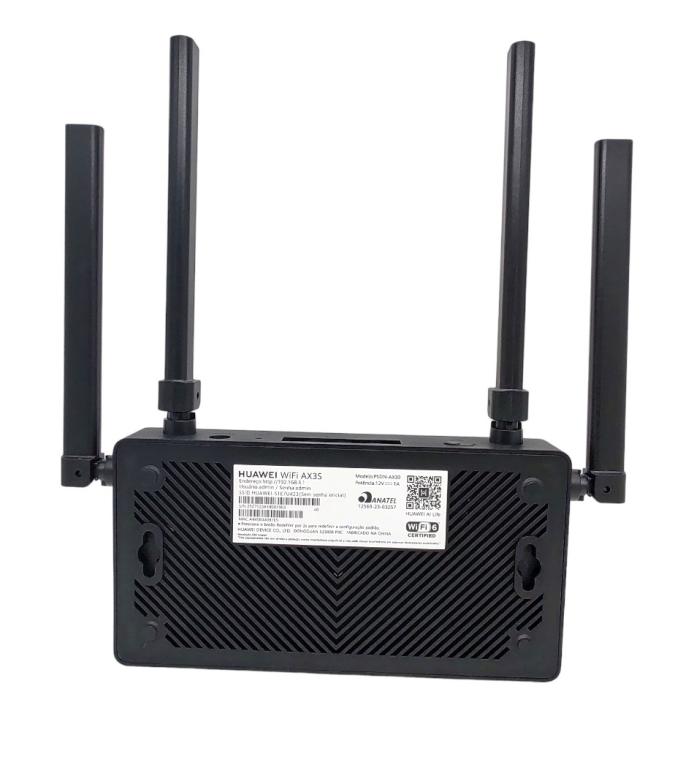 ROTEADOR AX3S HUAWEI AC WIFI 6+ ROUTER AX3S PSDN-AX30-40 AX3000 PRETO