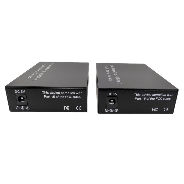 CONVERSOR DE MEDIA ATÉ 20KM 10/100/1000M HL-2111S-20A/B GIGABIT *PAR*