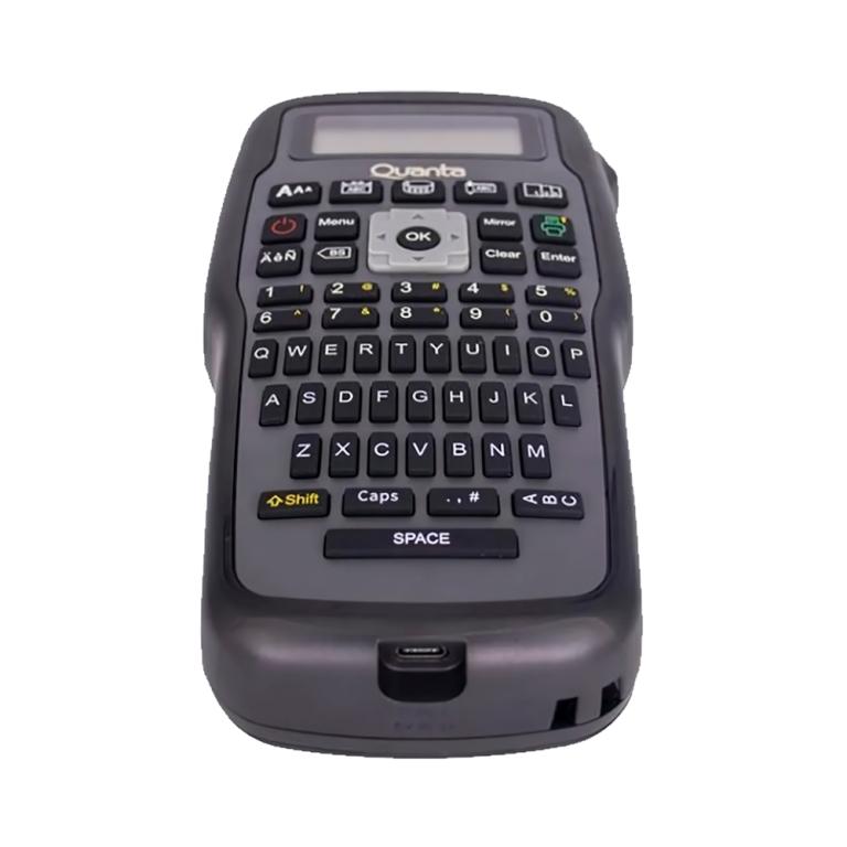 ROTULADORA ELECTRONICA PORTÁTIL MOD. QTRP100 TURBOTAG PRETA